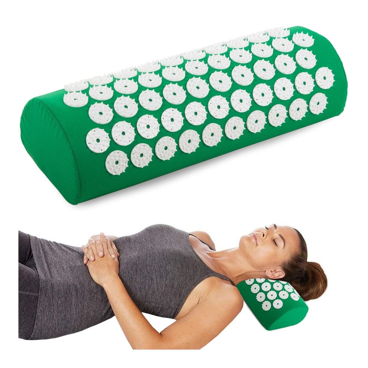 Akupressurkudde, 73 massagerosetter, 38 cm