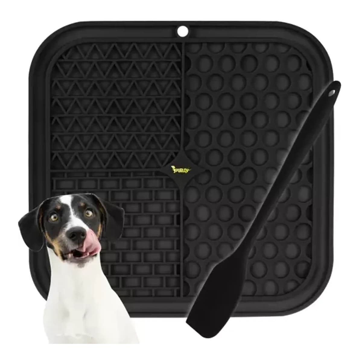 Antistress slickmatta för hundar, 20x20 cm