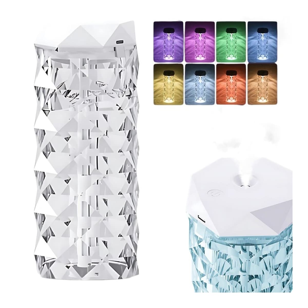 Aromadiffuser med luftfuktare, USB, 1000 ml