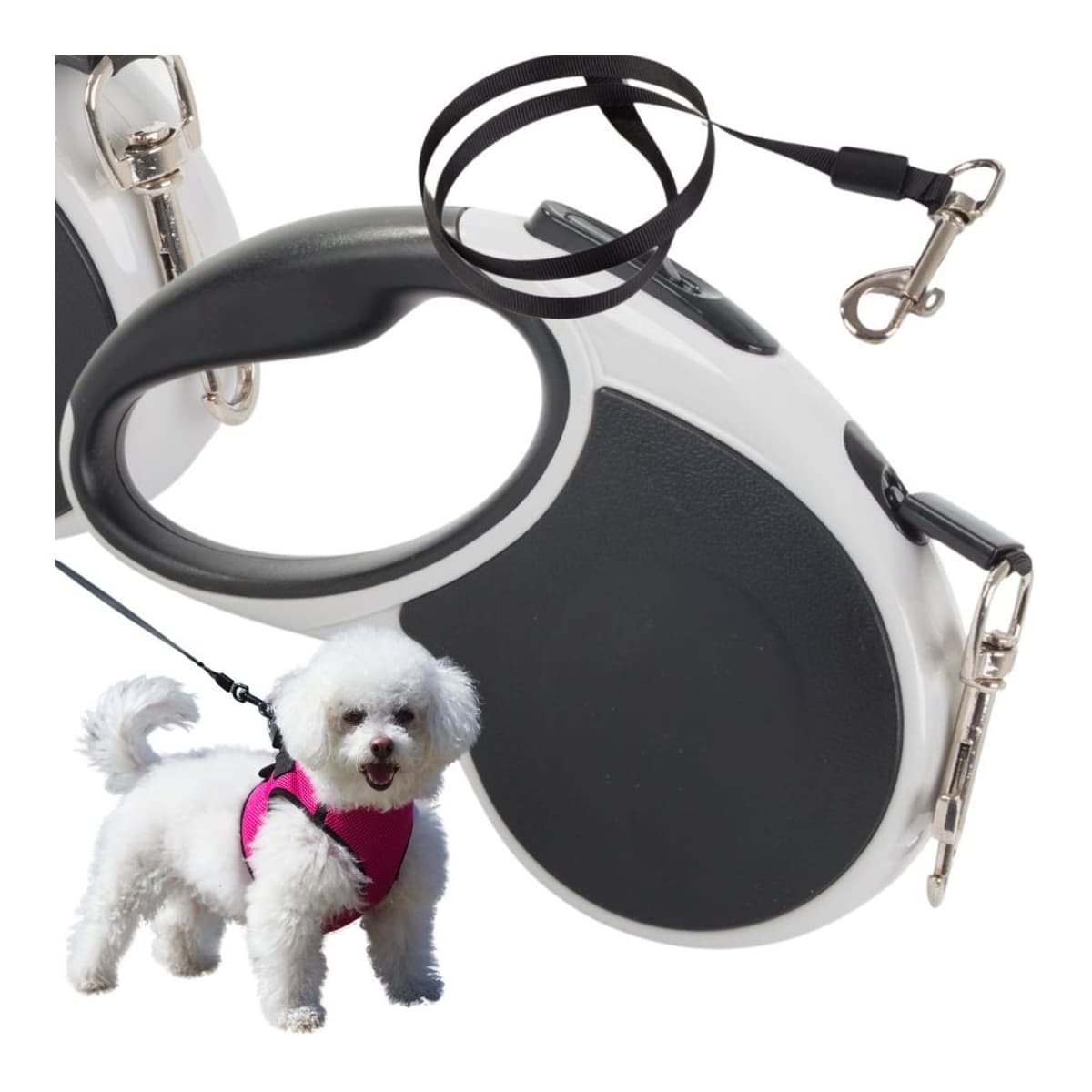 Automatisk hundkoppel, 5 m, upp till 15 kg