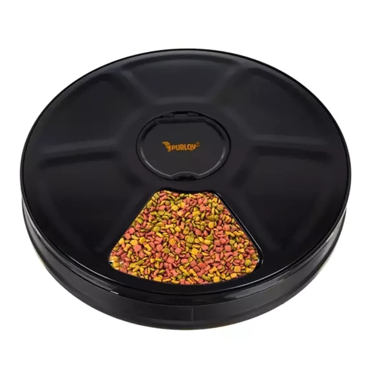 Automatisk matdispenser, 6 kamrar, 900 ml