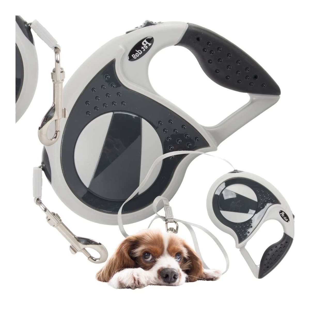 Automatiskt koppel 5 m för hundar upp till 20 kg