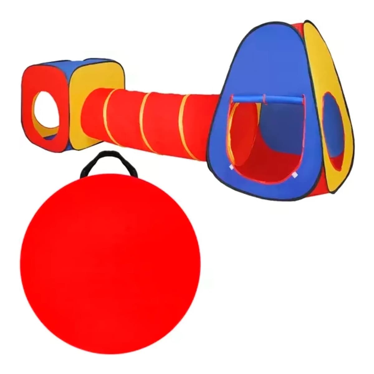 Barntält 3-i-1 med tunnel, 288 cm