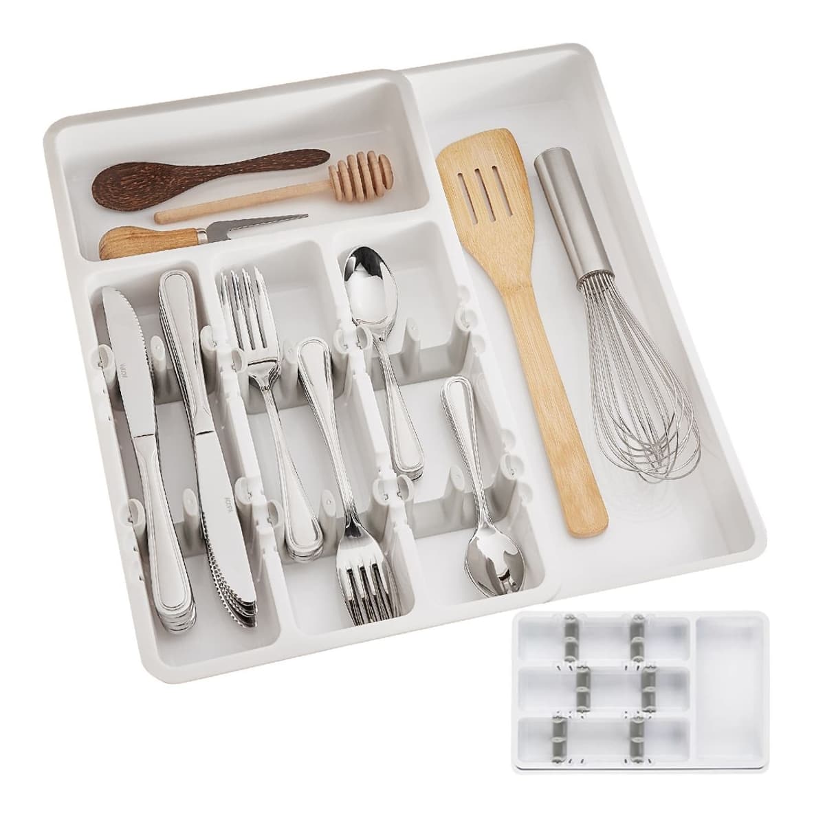 Bestickinsats utdragbar, 24-41 cm