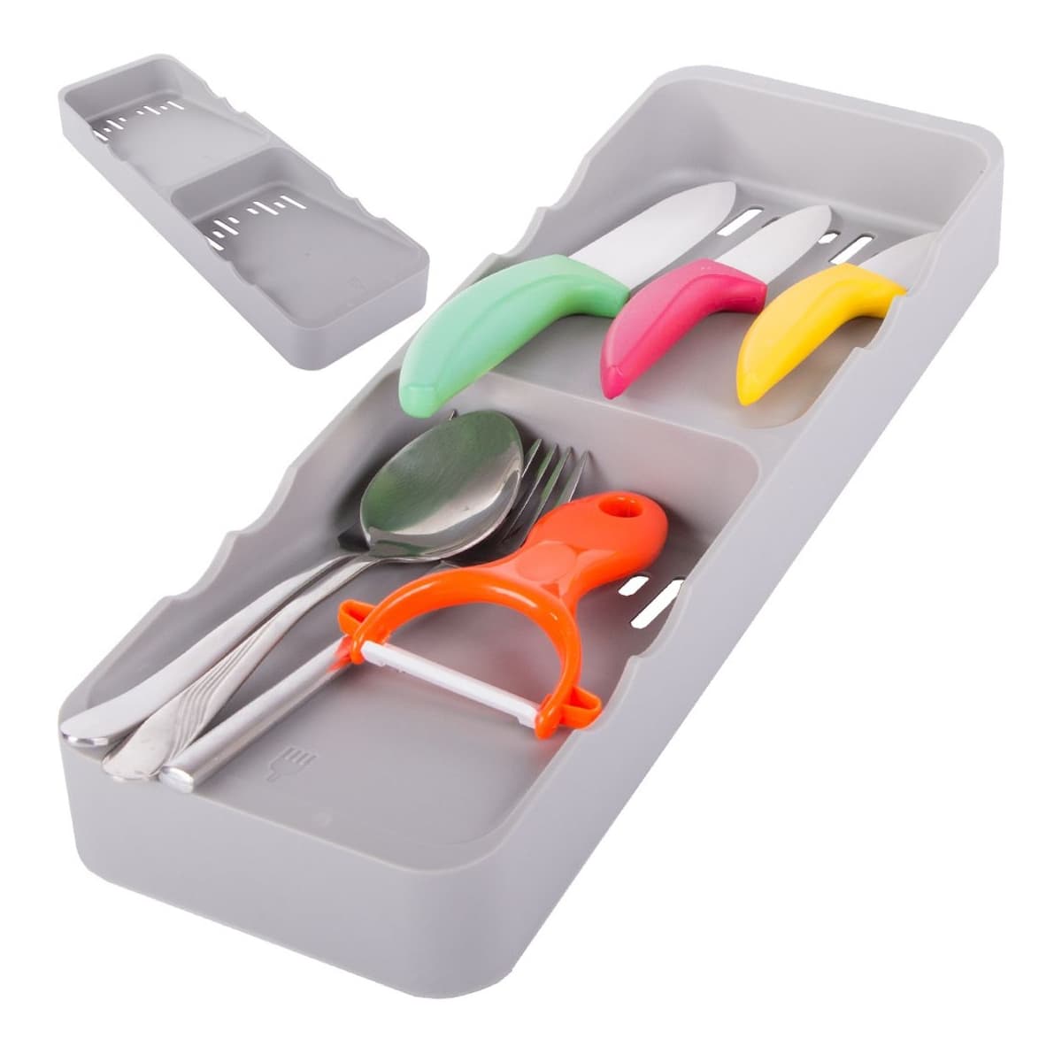 Bestickorganisatör för kökslåda, 39,5 cm