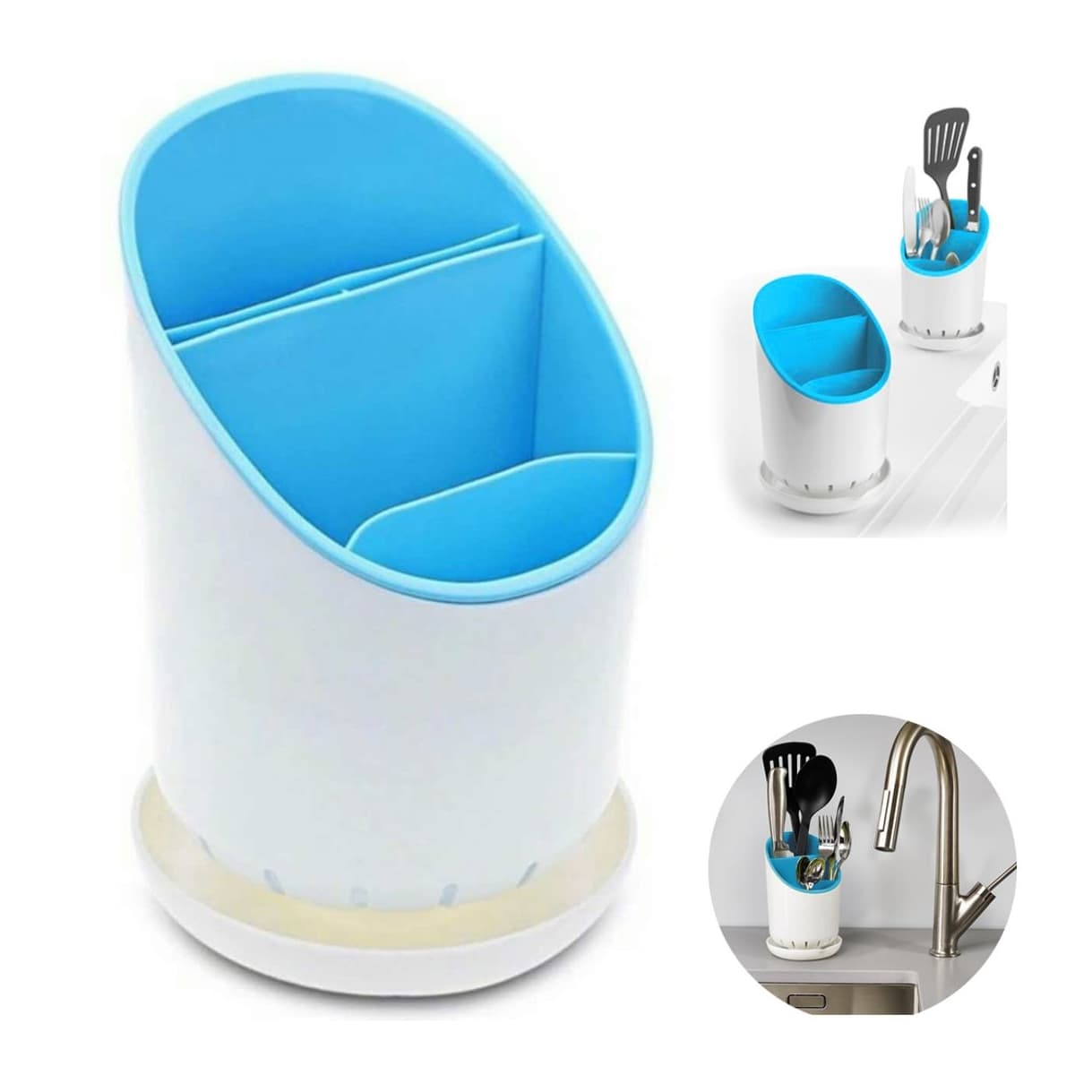 Bestickstork med avrinning, 19 x 12 cm