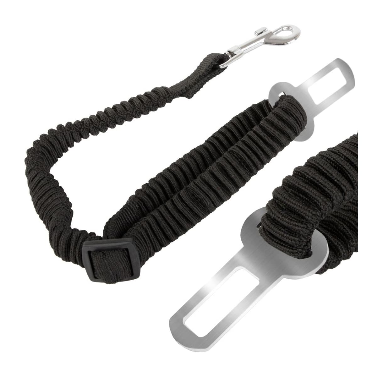 Bilbälte för hund, elastiskt, 30-125 cm