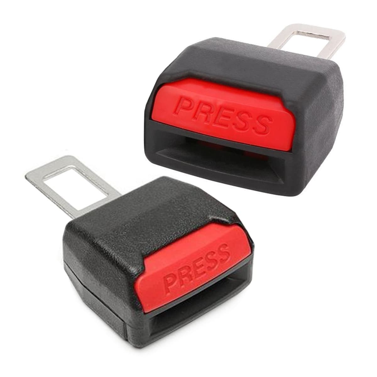 Bilbältesförlängning med plugg, 2 st