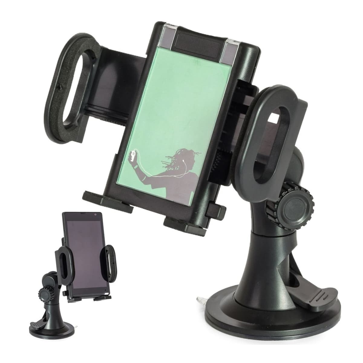 Bilhållare för mobil, sugkopp, 4,5-11,5 cm