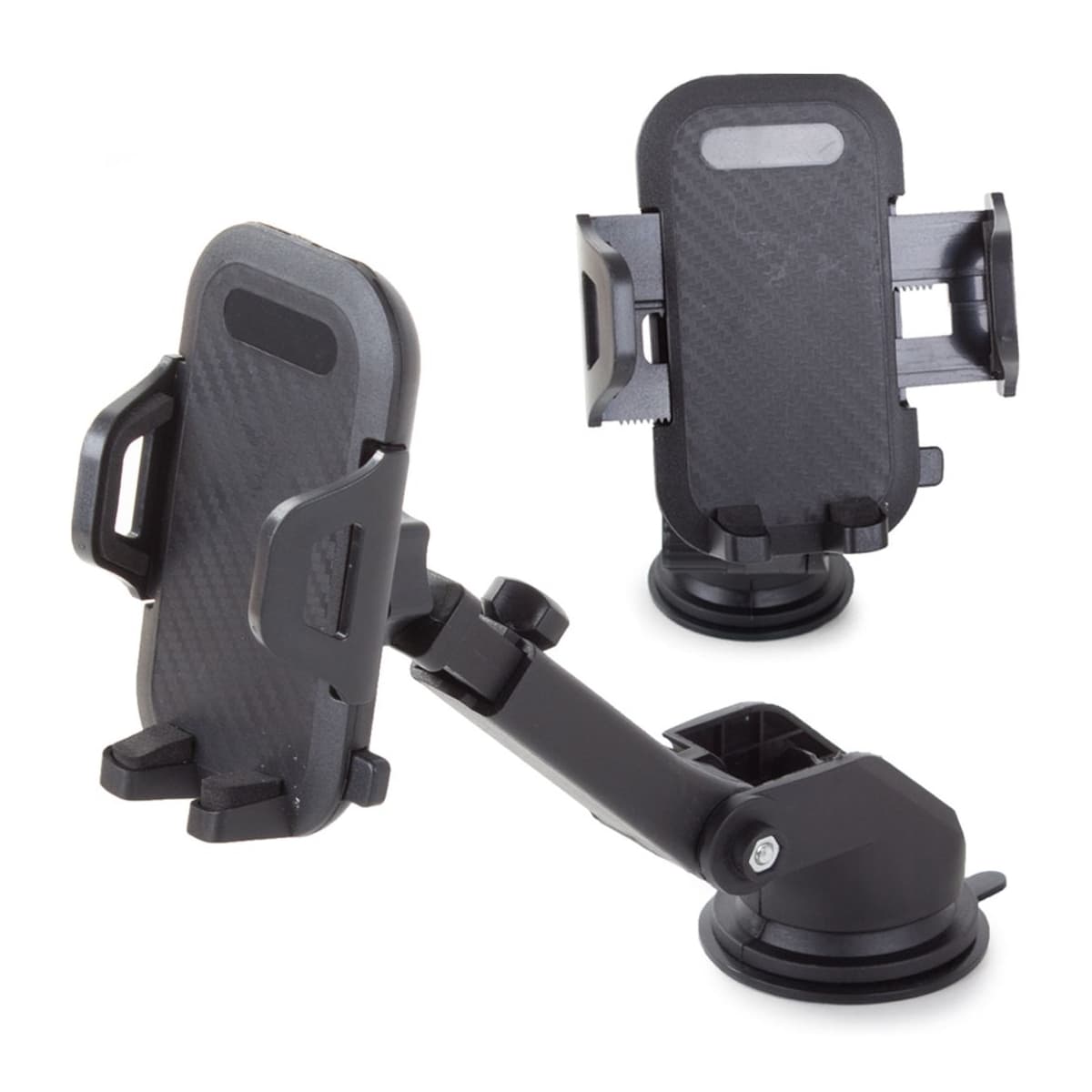 Bilhållare för mobil, sugpropp, justerbar arm