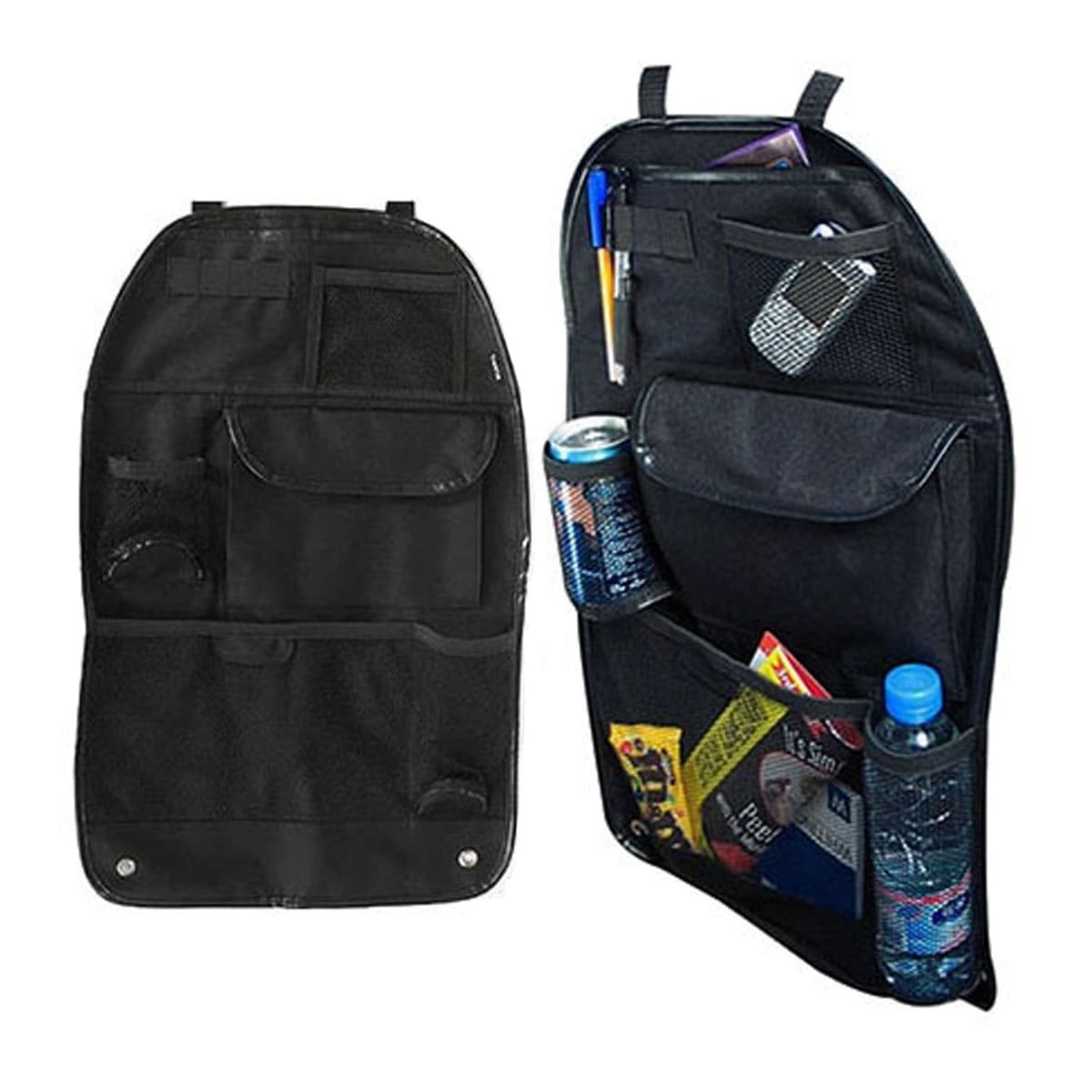 Bilsätesskydd med organizer, 59x38 cm