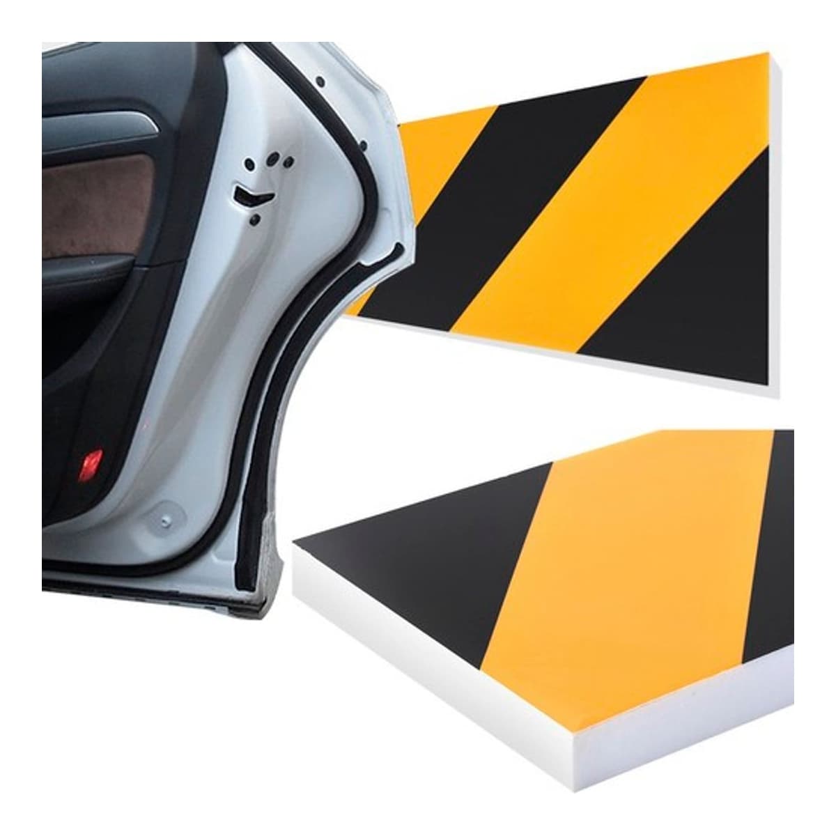 Bilskydd för garage, vägg, 50x10 cm