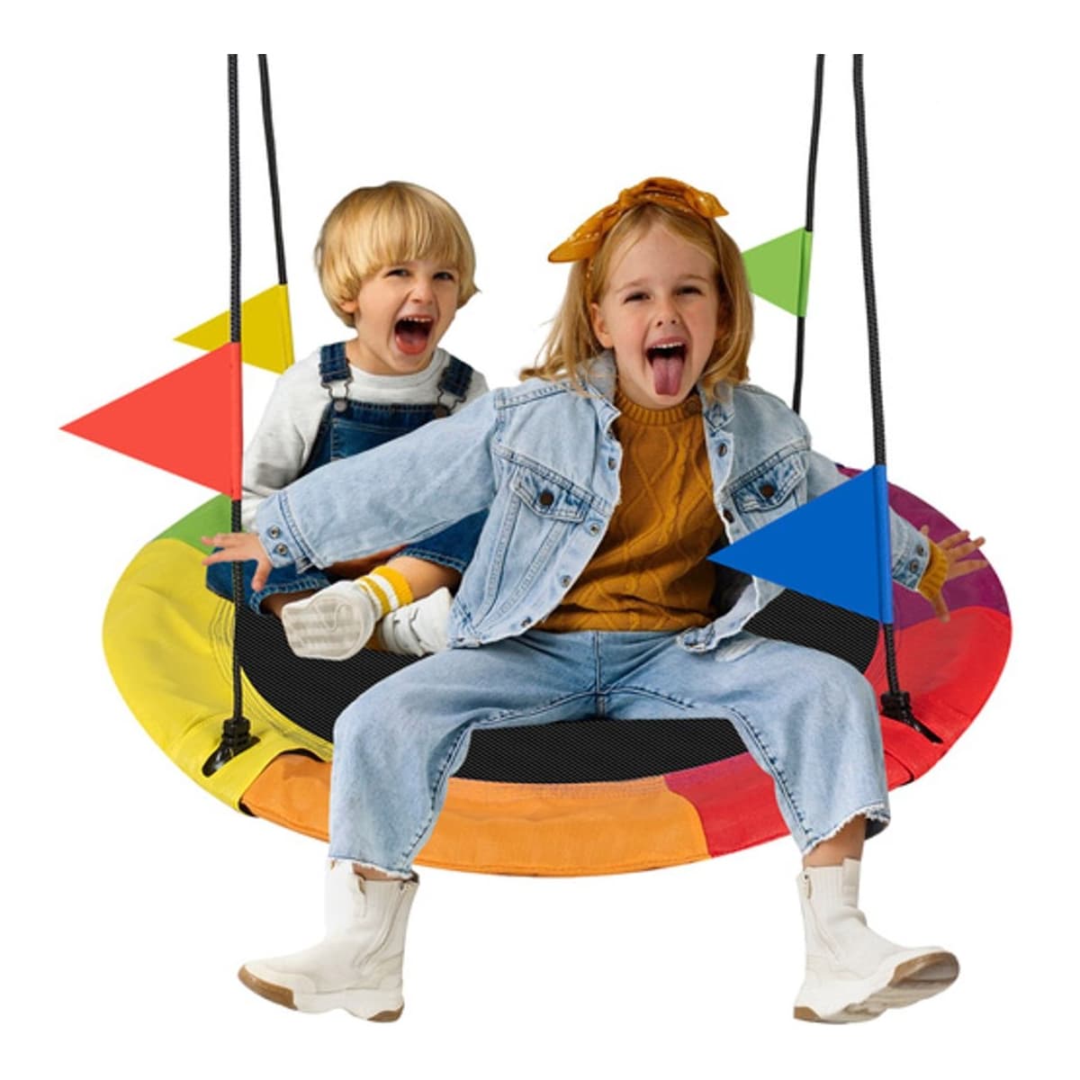 Bogunga med fast ram, 110 cm