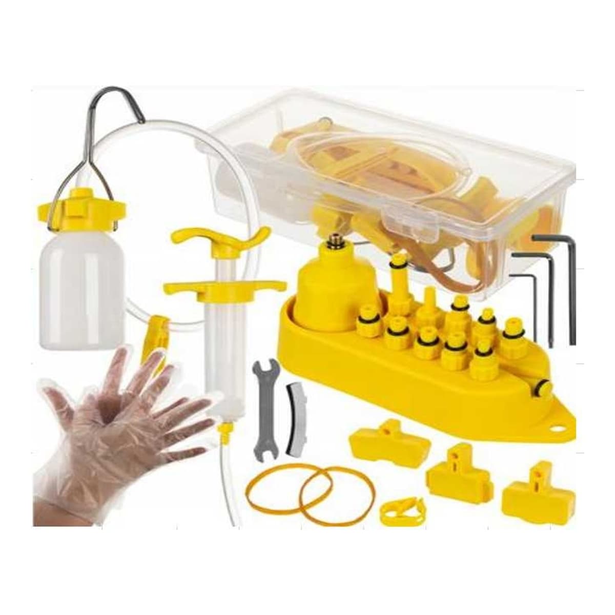 Bromavluftningskit för cykelbromsar