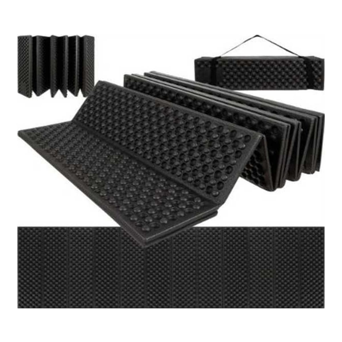 Campingunderlag XPE-skum, svart