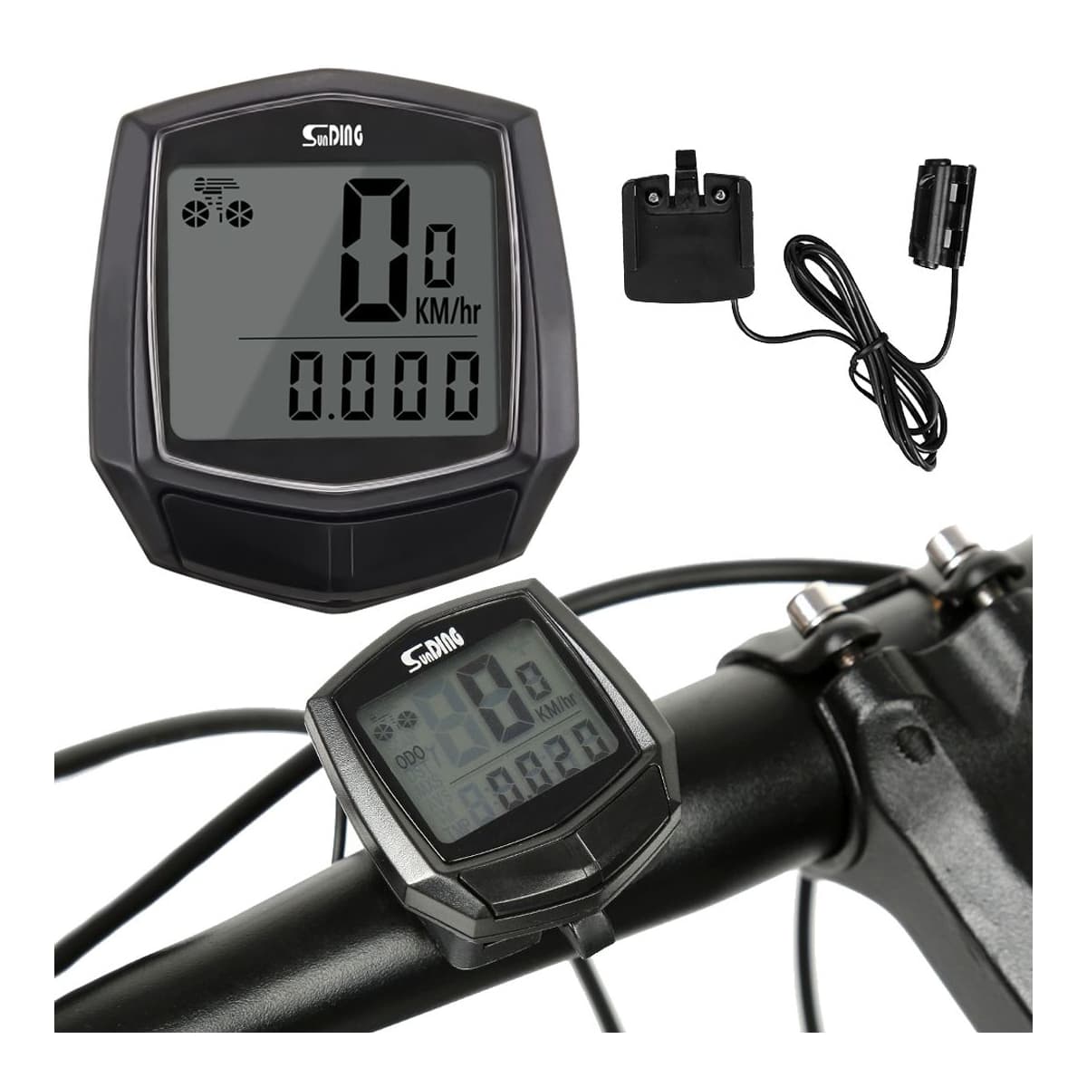 Cykeldator med LCD-display, vattentät