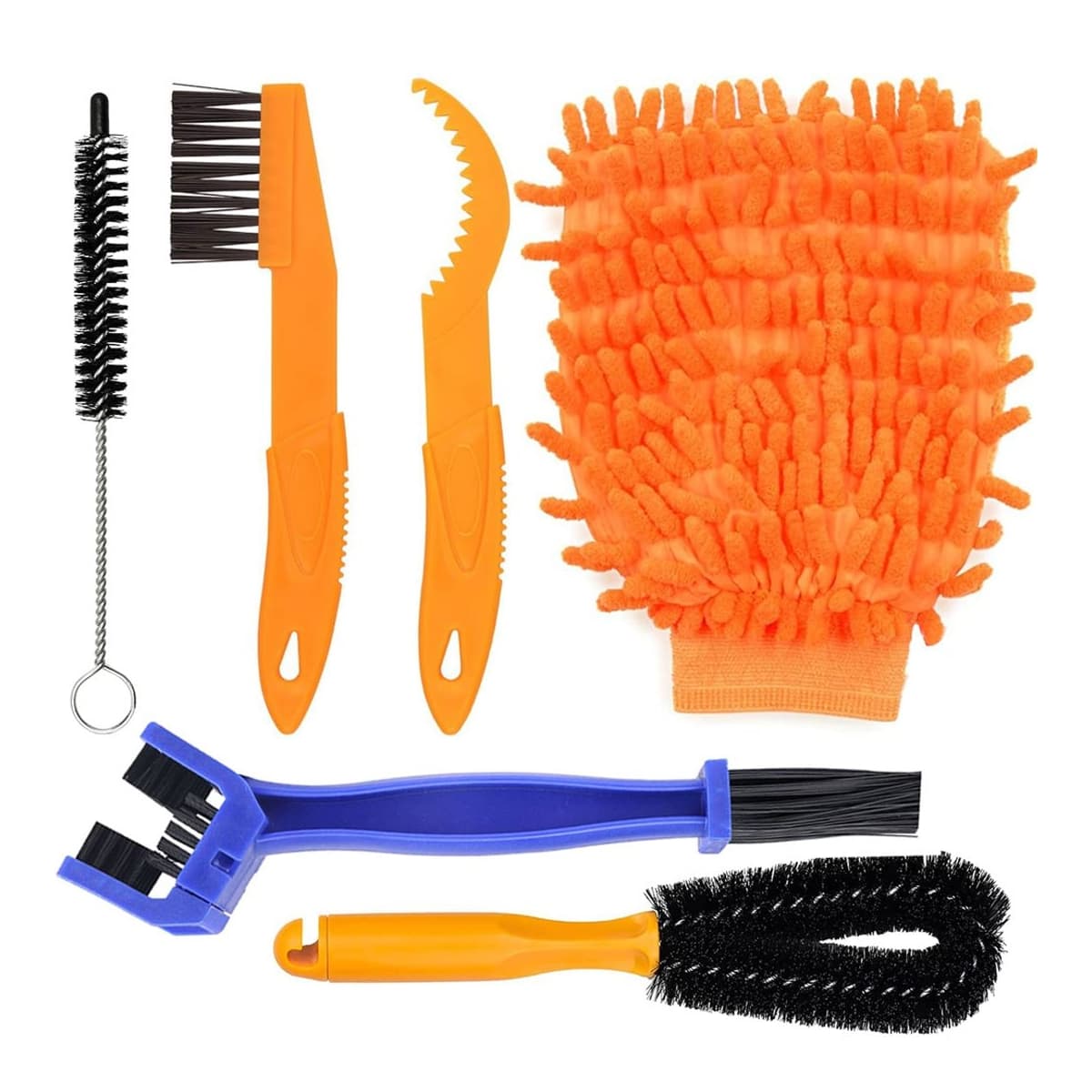 Cykelrengöringsset, 7 verktyg