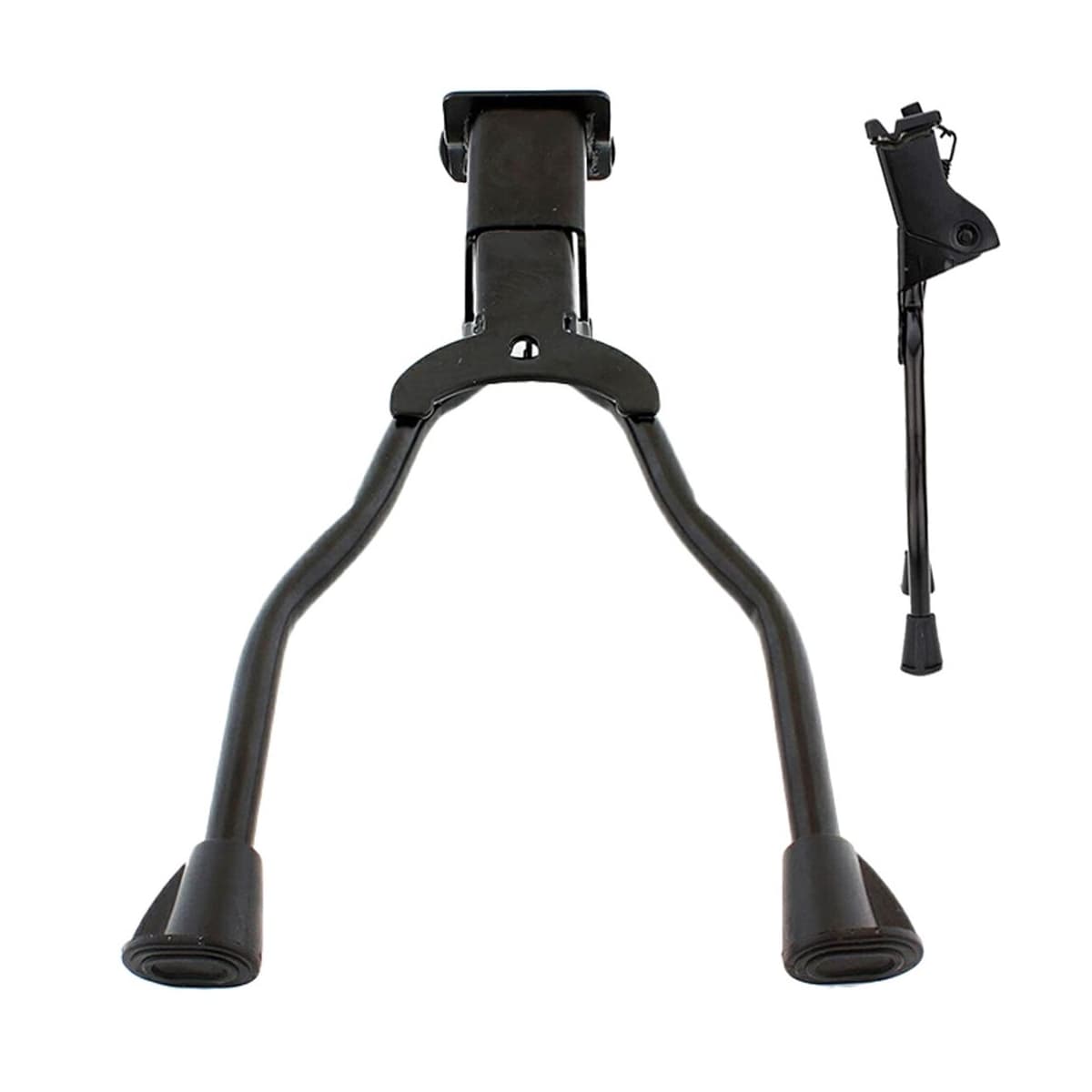 Cykelstöd dubbelt, stål, 24-27,5 tum