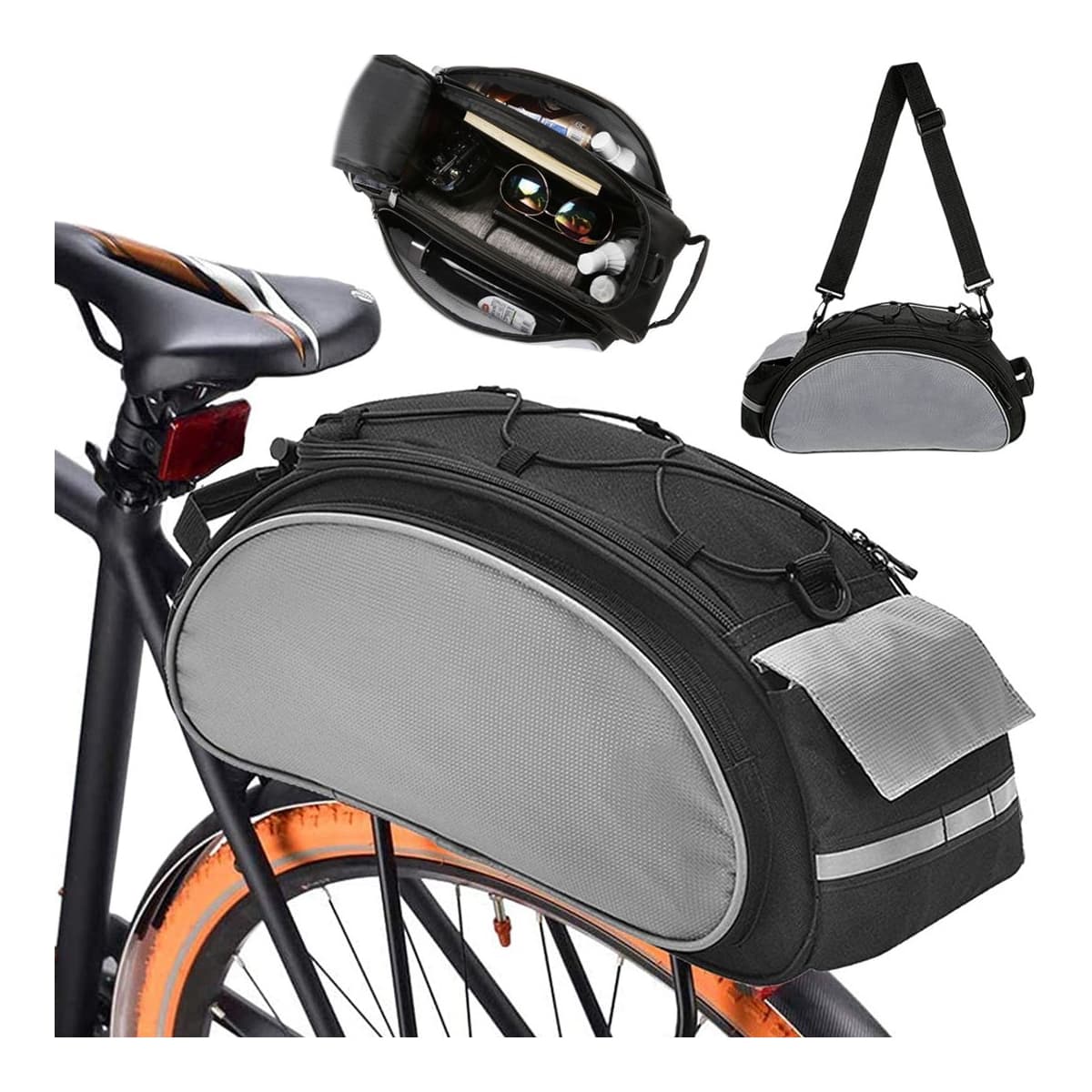 Cykelväska för pakethållare, 13 L