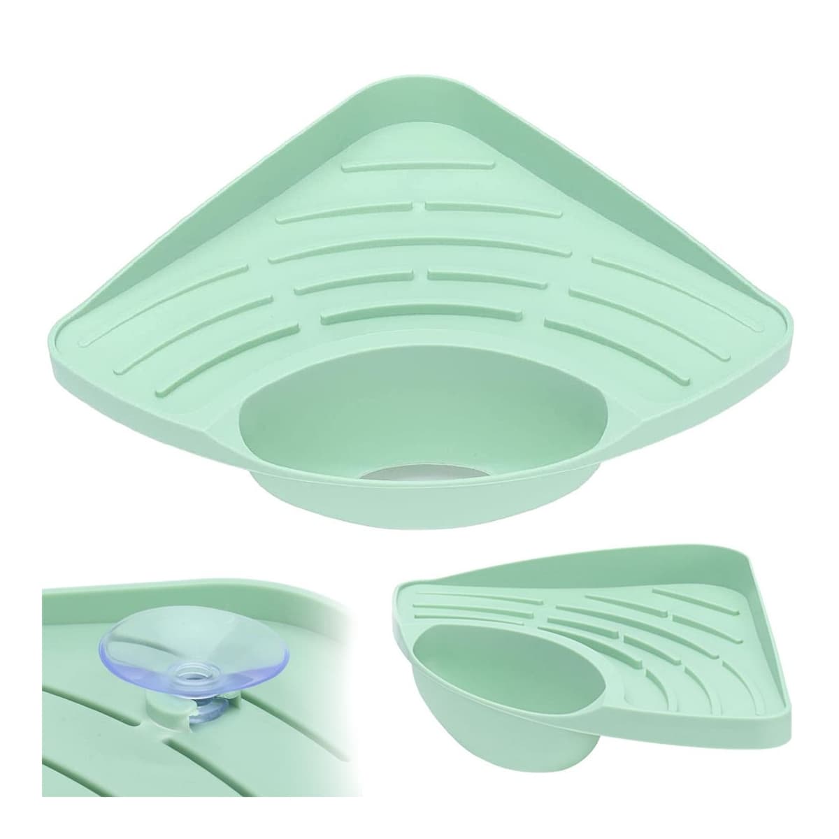 Disksvamphållare för hörn, 27 x 20 cm