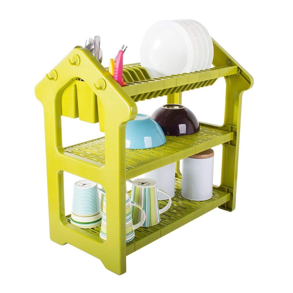 Disktork 3-våning, 52x53 cm