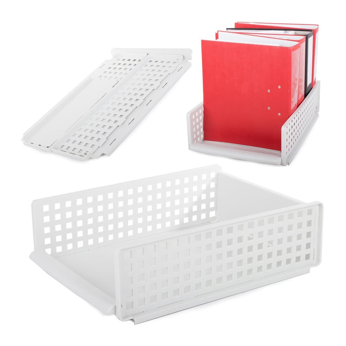 Dokumenthållare, hopfällbar, 44x30x13 cm