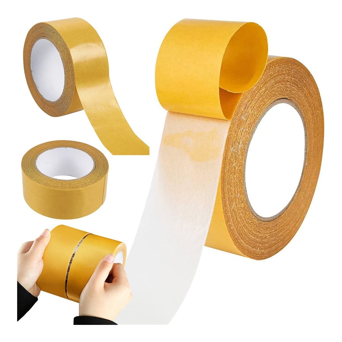 Dubbelhäftande monteringstejp, 5 cm x 5 m