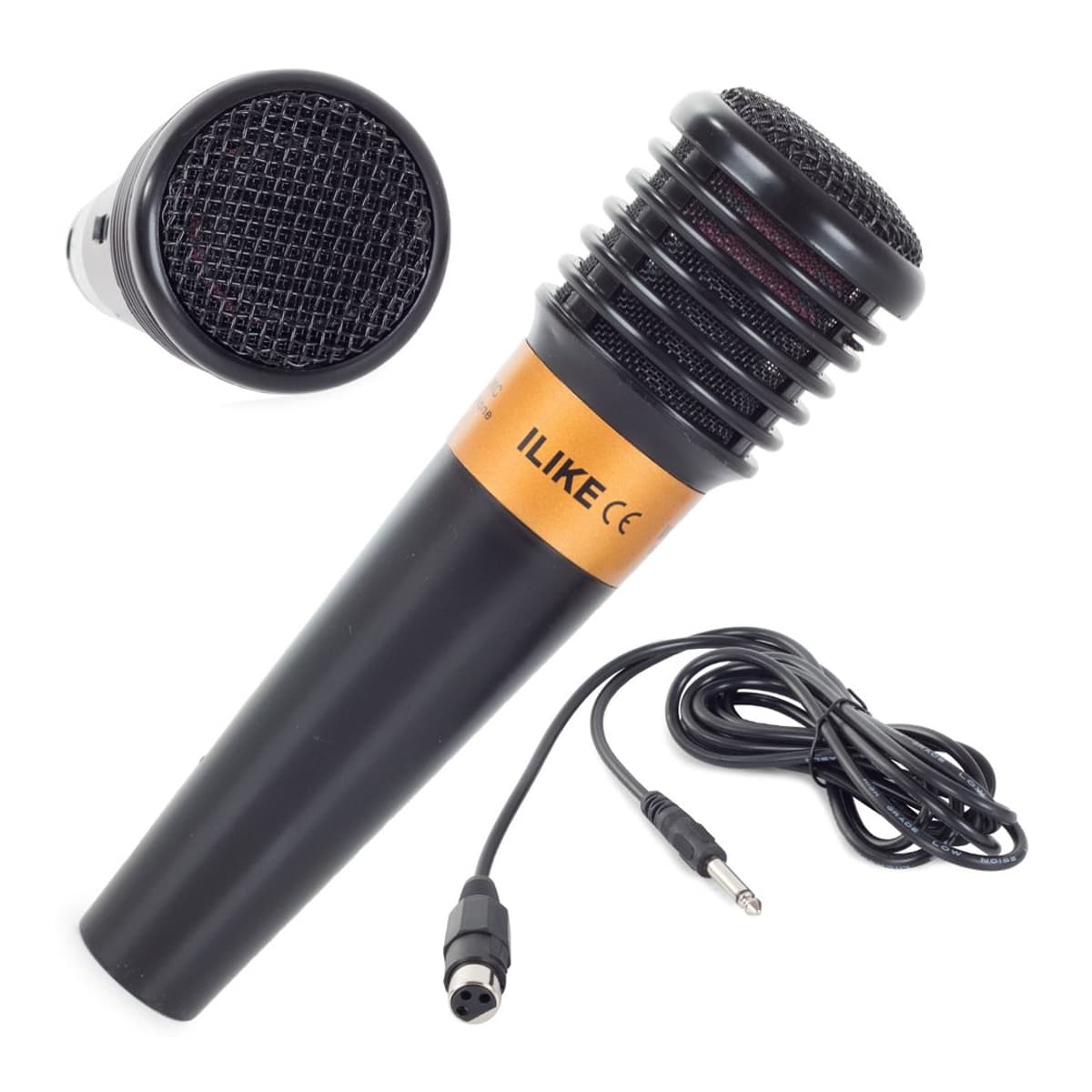 Dynamisk mikrofon för karaoke med kabel