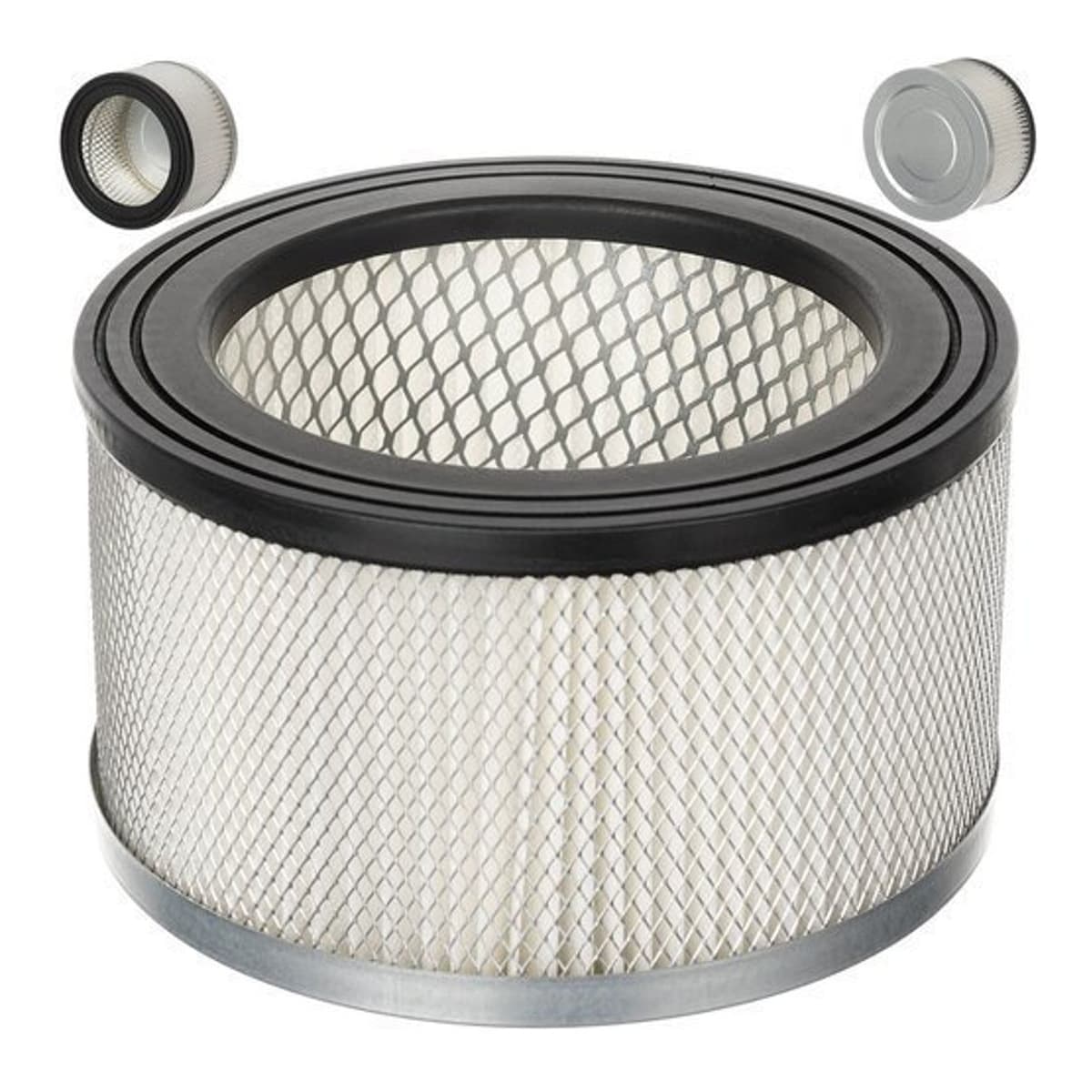 Eldfast HEPA-filter för askdammsugare, 15,7 cm