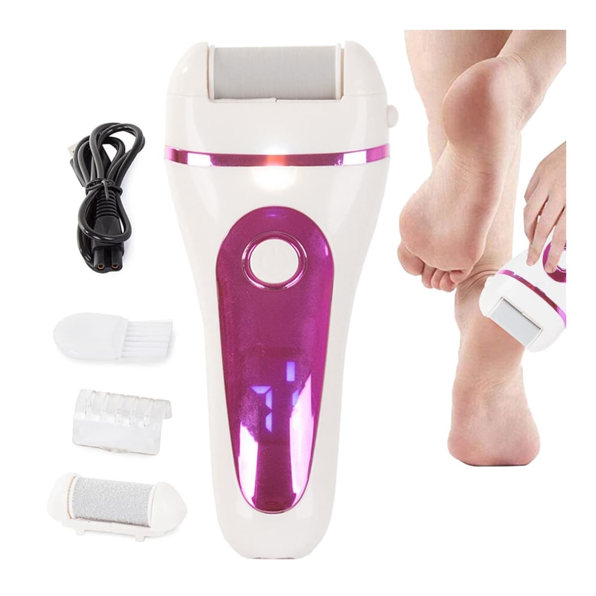 Elektrisk fotfil med LCD-display, 2 hastigheter