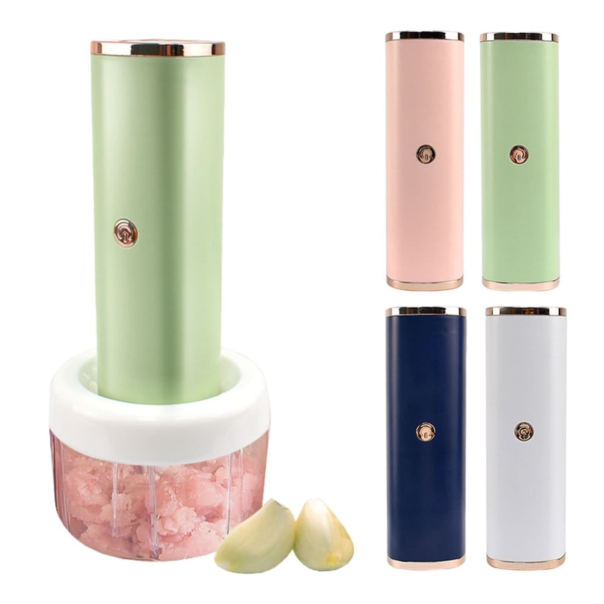 Elektrisk grönsakshack med batteri, 200 ml