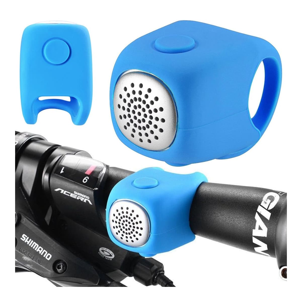 Elektronisk cykelklocka, 120 dB, vattentålig