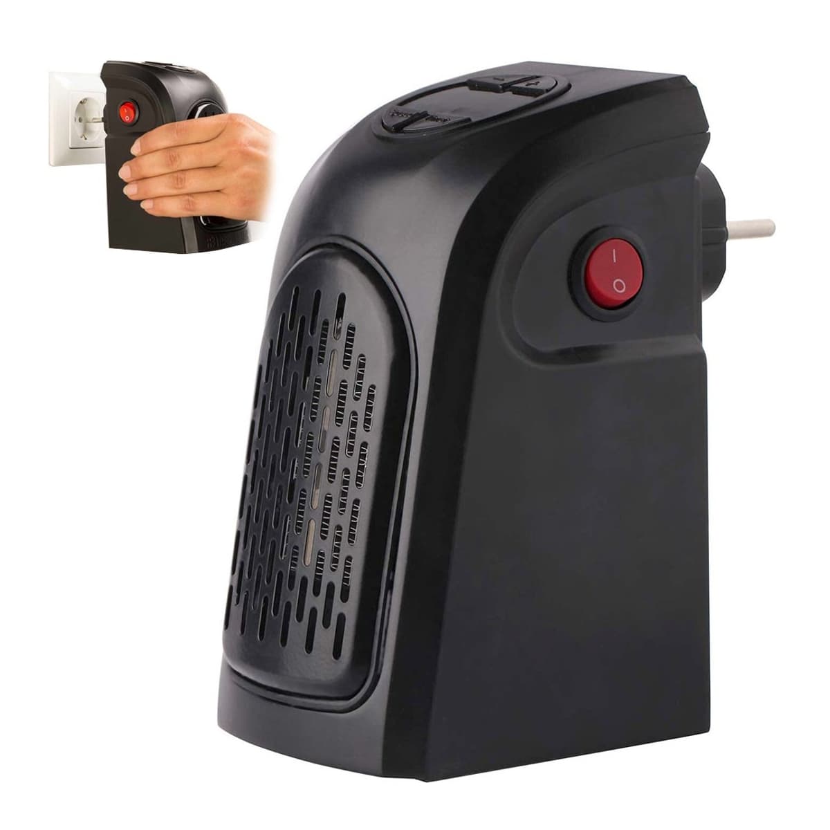 Elvärmefläkt 400W med termostat