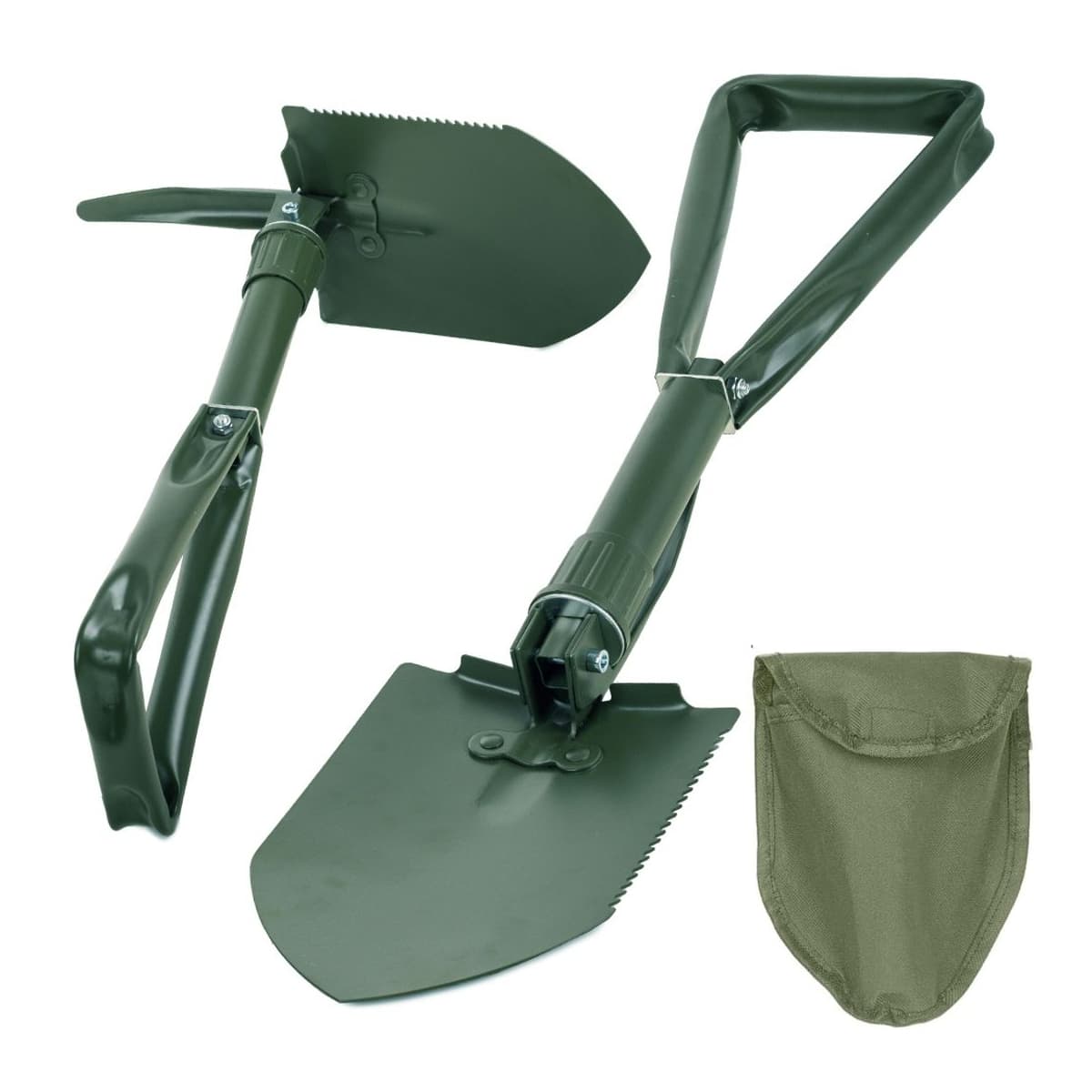 Fällspade med hacka och såg, 59 cm