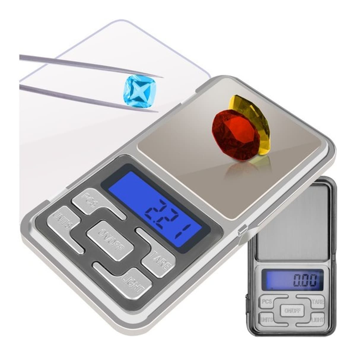 Fickvåg digital 500g precision 0,1g Ruhhy