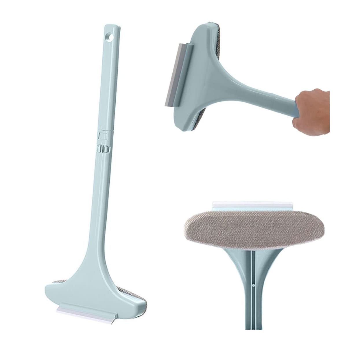 Fönsterborste 2-i-1, hopfällbar, 53,5 cm