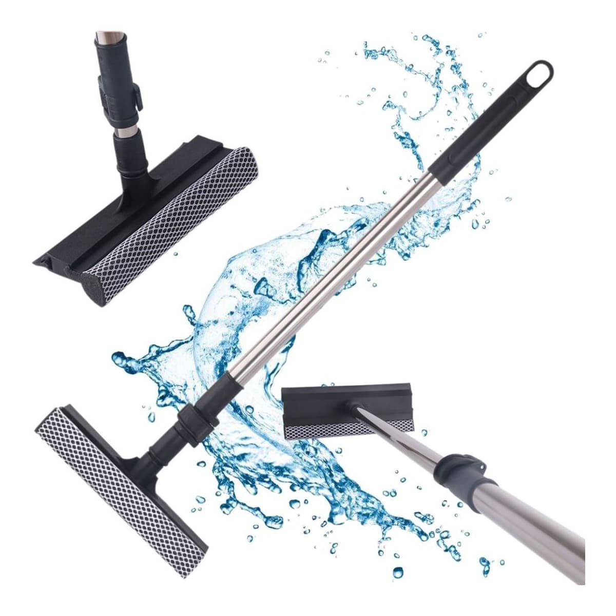 Fönsterskrapa med teleskopstång 60-100 cm