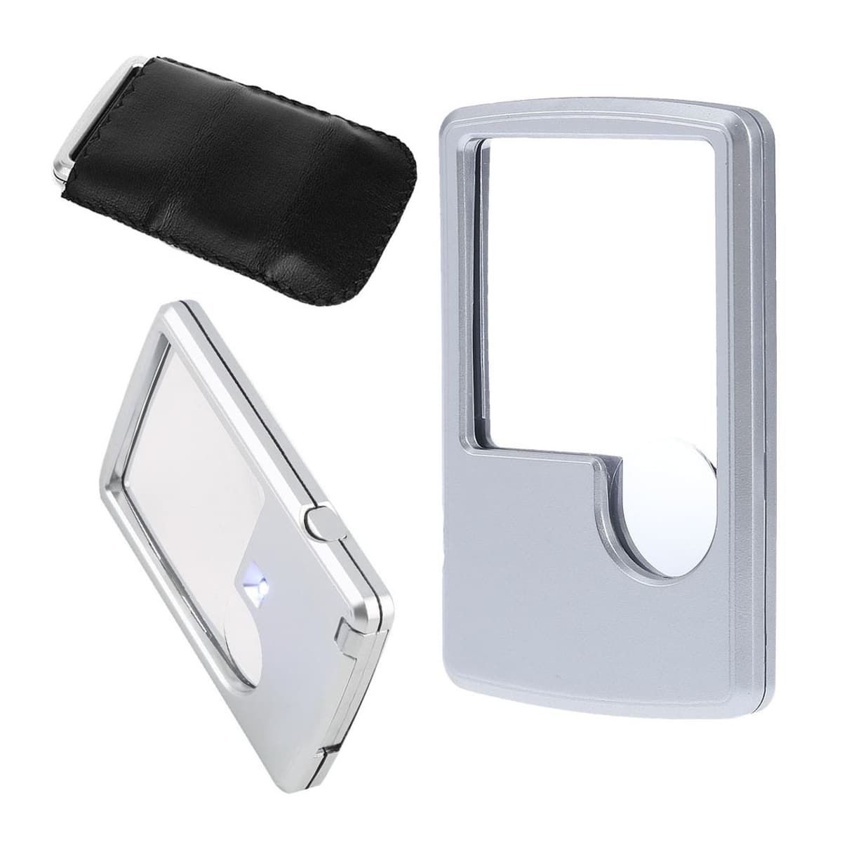 Förstoringsglas med LED, 3x och 6x förstoring