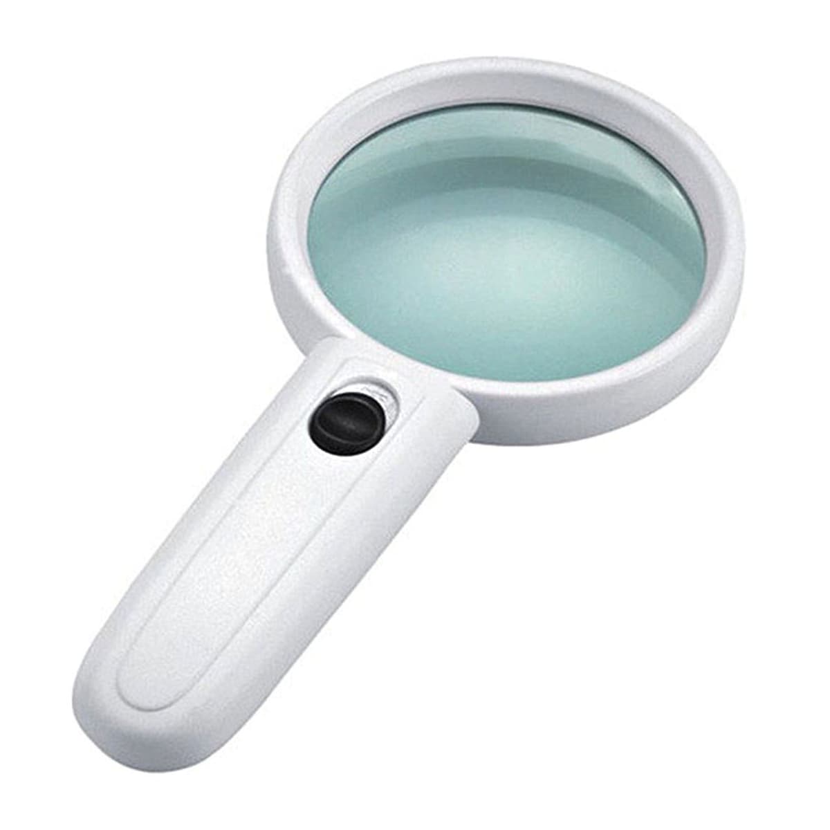 Förstoringsglas med LED, 3x förstoring, 75 mm