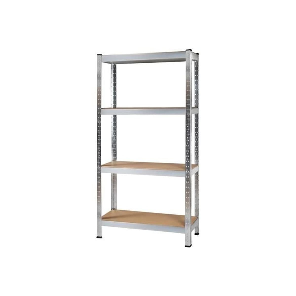 Förvaringshylla 4 hyllplan 150x75x30 cm