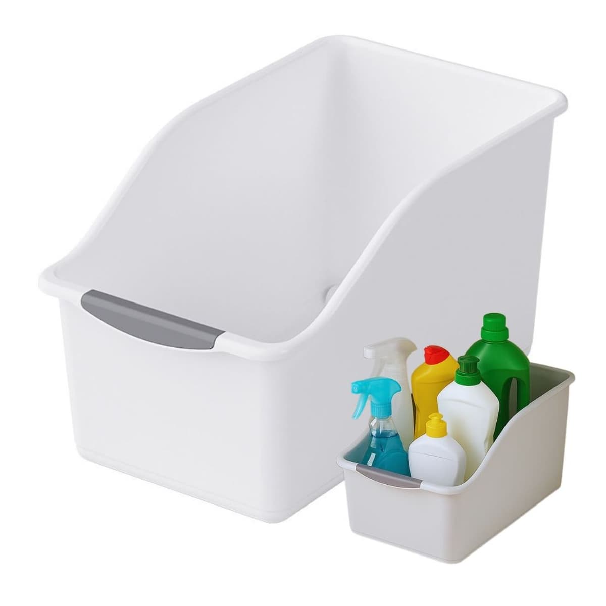 Förvaringslåda med handtag, 32×21×20 cm