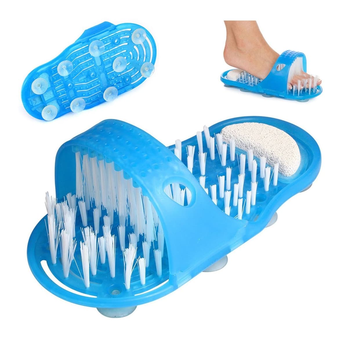 Fotborste med pimpsten för dusch, 28 cm