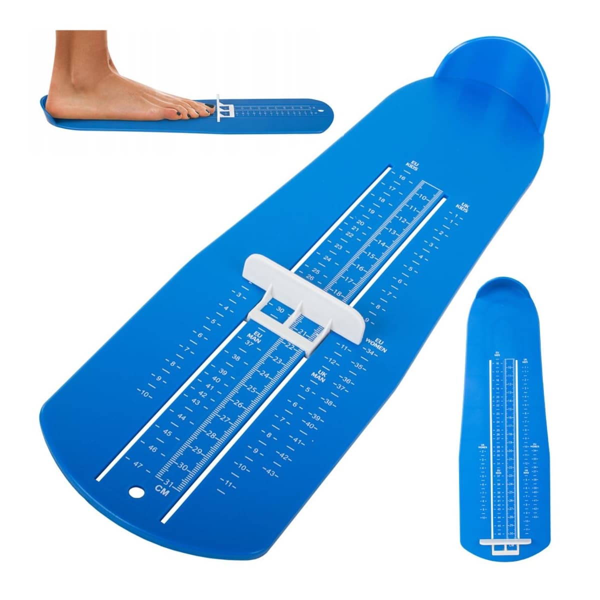Fotmätare för skor, 15-37 cm