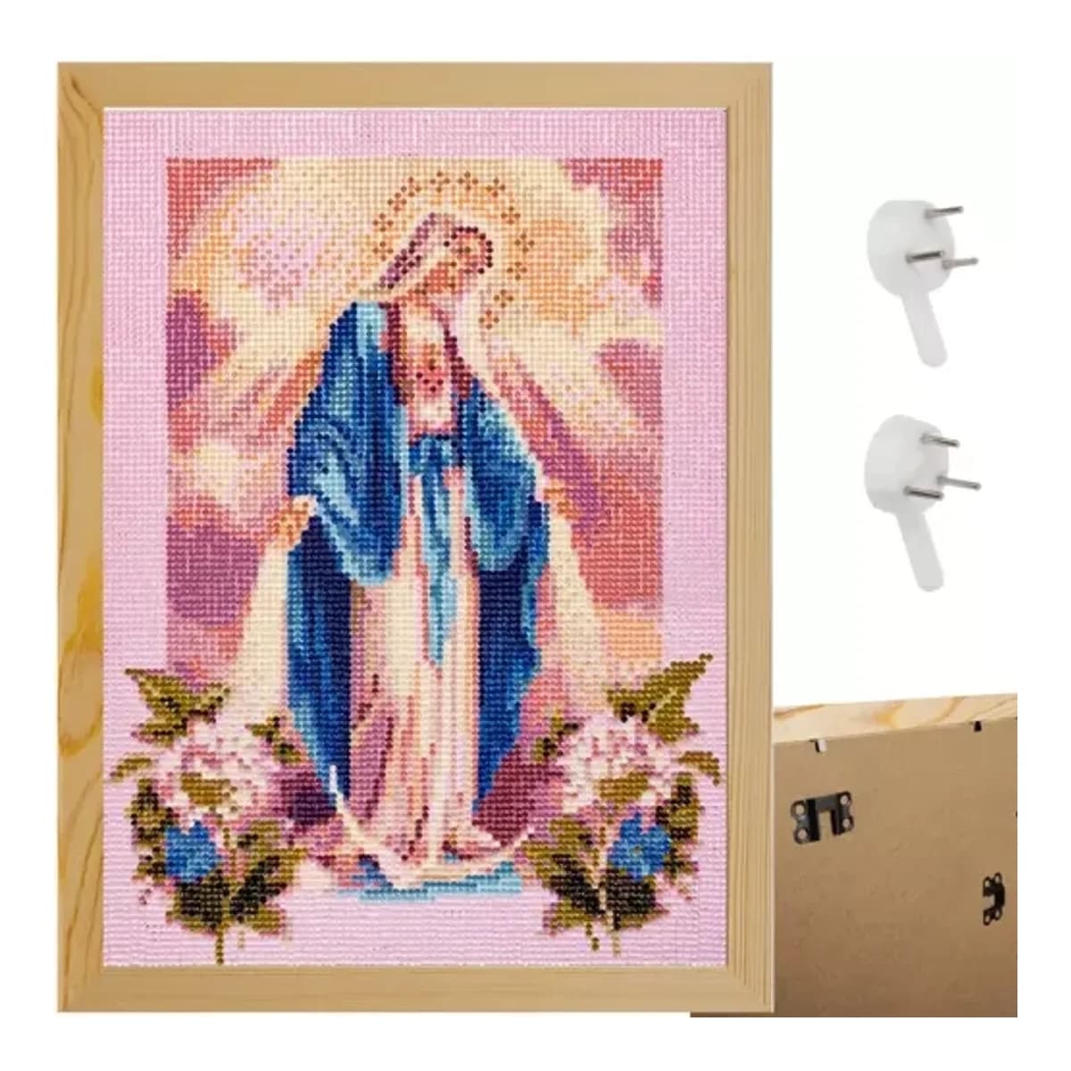 Fotoram i furu, 28x38 cm med plexiglas