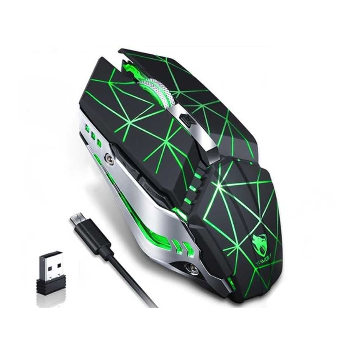 Gamingmus RGB-belysning