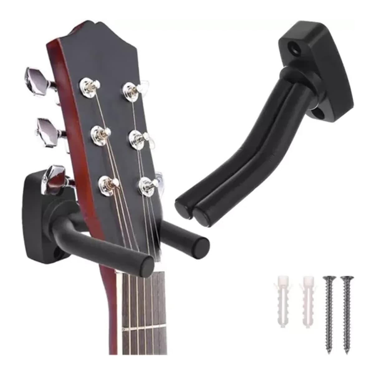 Gitarrhållare för vägg, justerbar, max 10 kg