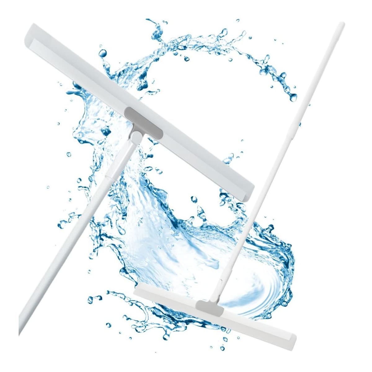 Golvskrapa med teleskopskaft 74-122 cm