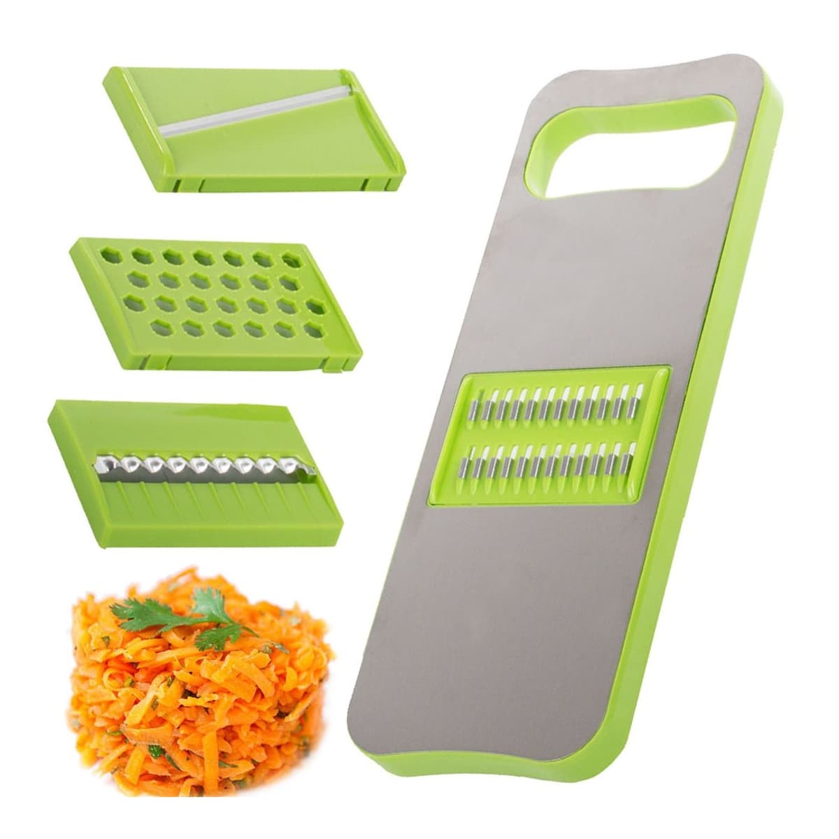 Grönsakssax 4-i-1 med magneter, 28 cm