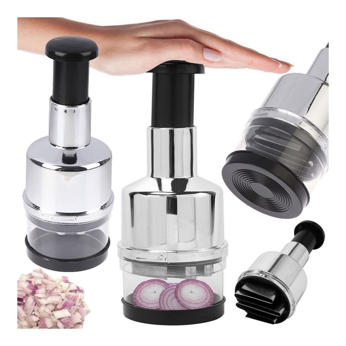 Handdriven grönsakshack, 200 ml