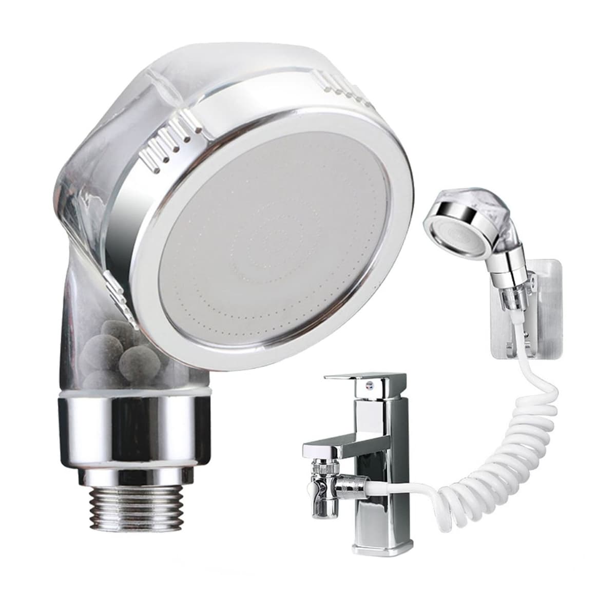 Handduschanslutning för kran, 130 cm slang